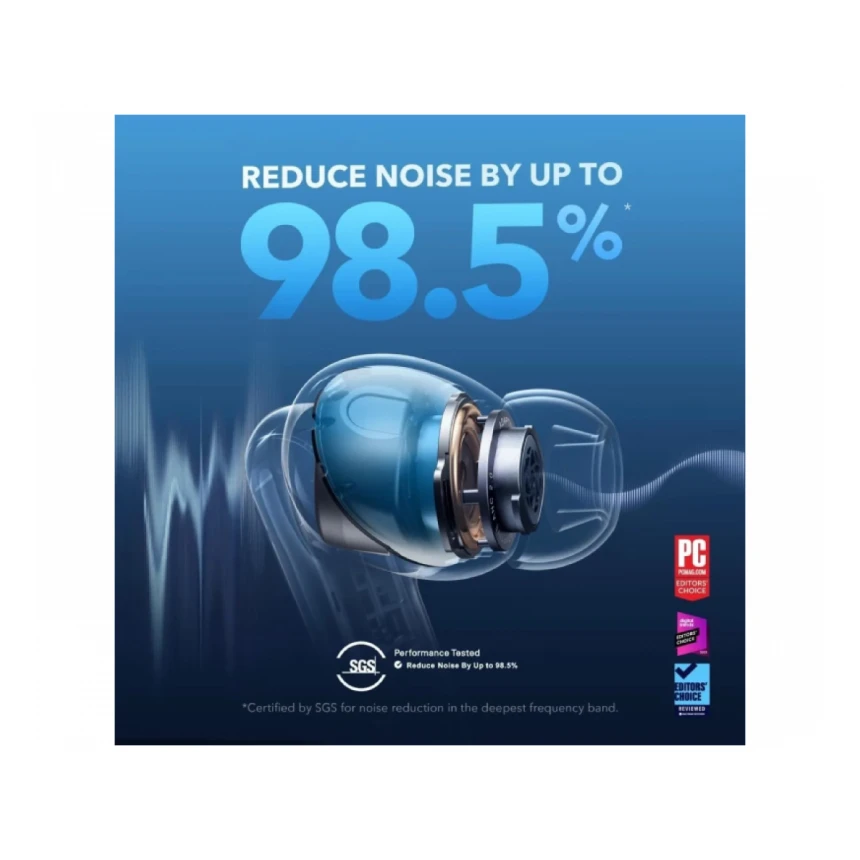 ANKER Soundcore Liberty 4 NC TWS ANC BT bubice sa mikrofonom crne