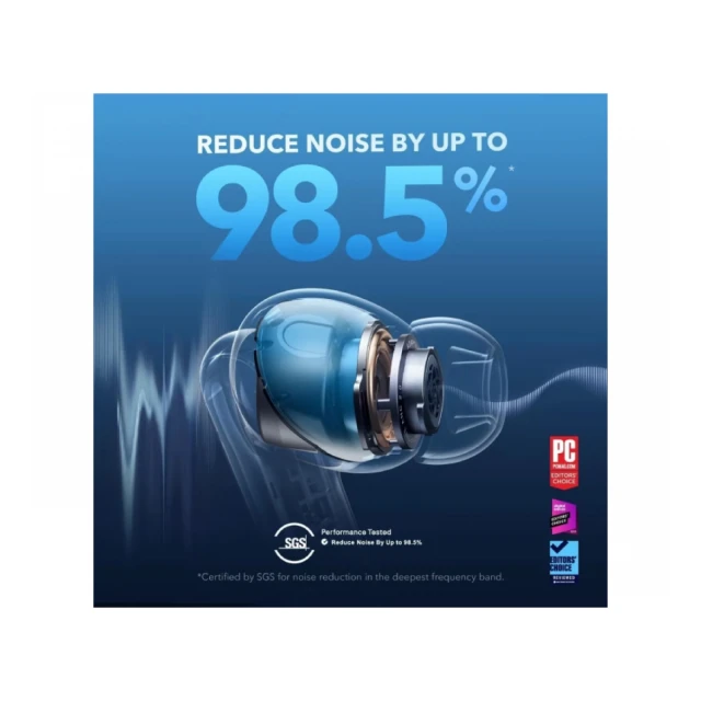 ANKER Soundcore Liberty 4 NC TWS ANC BT bubice sa mikrofonom crne 