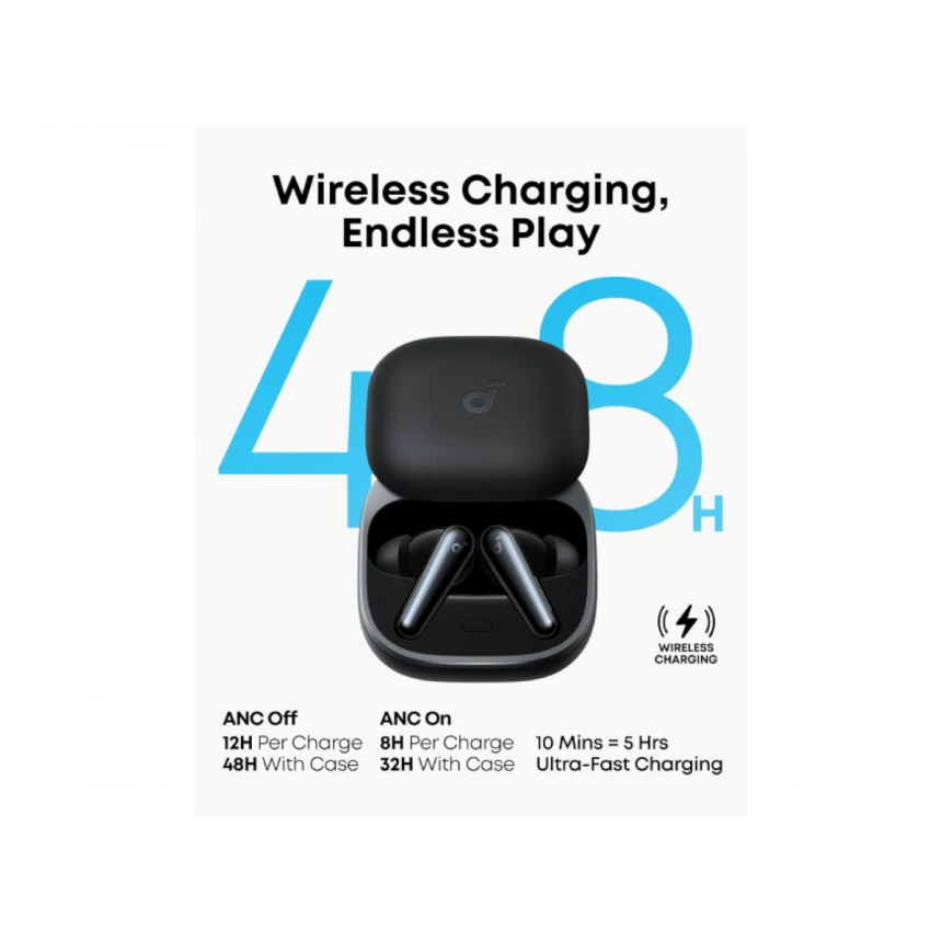 ANKER Soundcore Liberty 5 TWS ANC BT bubice sa mikrofonom crne