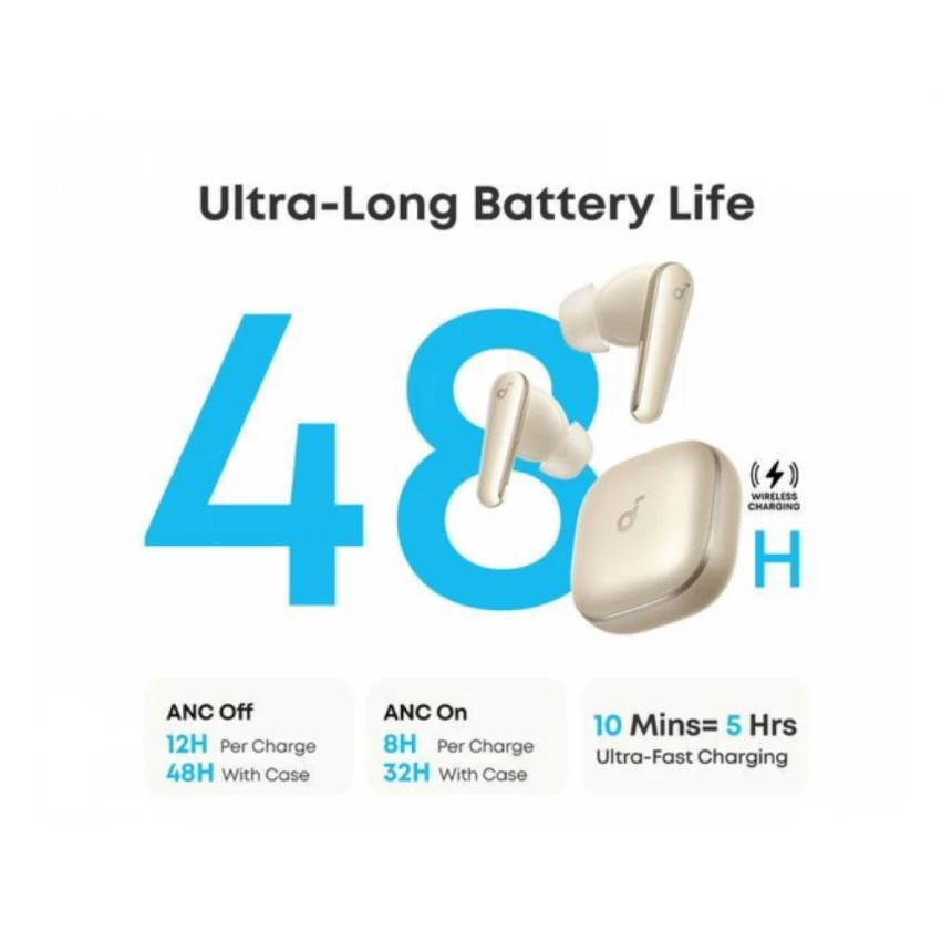 ANKER Soundcore Liberty 5 TWS ANC BT bubice sa mikrofonom zlatne