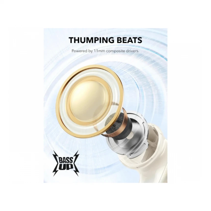 ANKER Soundcore P40i TWS BT bubice sa mikrofonom bele 