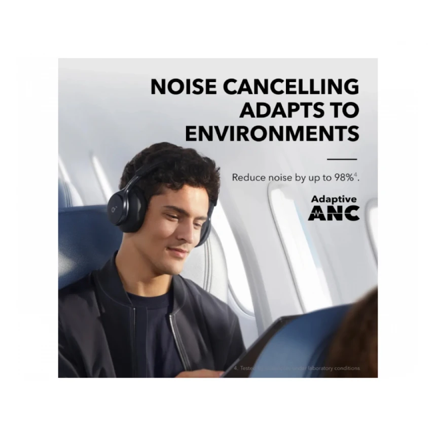 ANKER Soundcore Space One ANC BT slušalice crne 