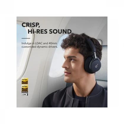 ANKER Soundcore Space One ANC BT slušalice crne 