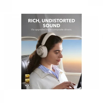 ANKER Soundcore Space One Pro ANC BT slušalice bele 