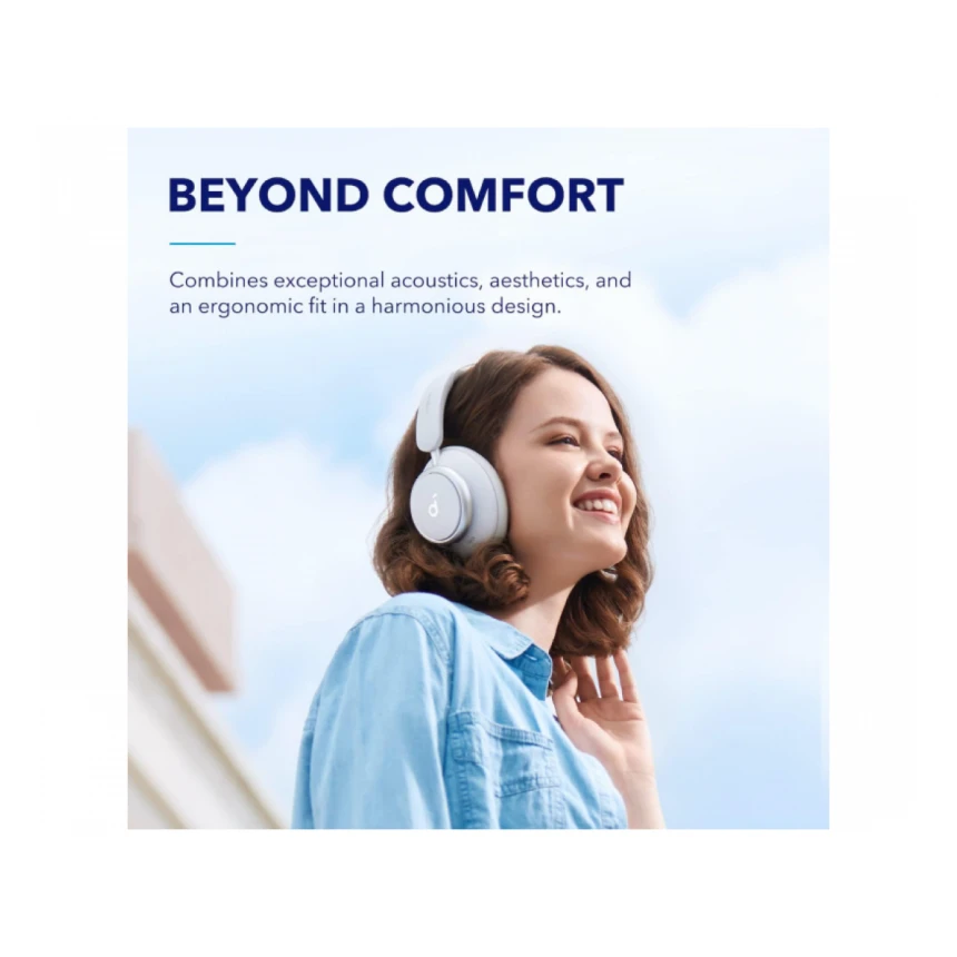 ANKER Soundcore Space Q45 ANC BT slušalice bele