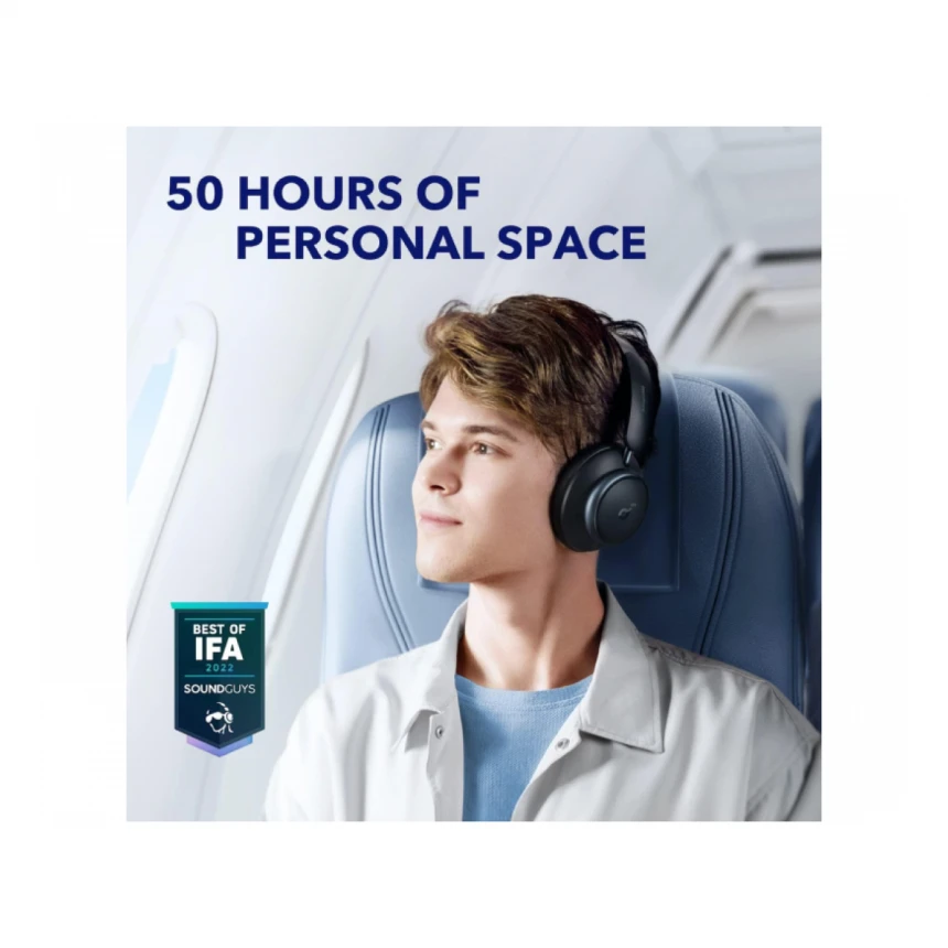 ANKER Soundcore Space Q45 ANC BT slušalice crne