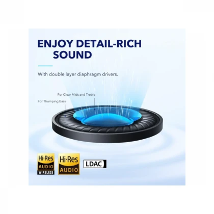 ANKER Soundcore Space Q45 ANC BT slušalice crne 