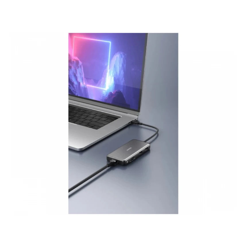 ANKER USB-C Data Hub 8u1 10Gbps crni