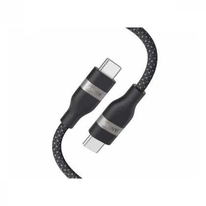 ANKER USB tip-C kabl M/M 0.9m, za Super brzo punjenje 240W/480Mbps, pleteni, crni 