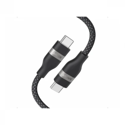 ANKER USB tip-C kabl M/M 1.8m, za Super brzo punjenje 240W/480Mbps, pleteni, crni 