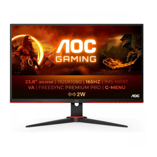 AOC 23.8 inča 24G2SAE/BK FHD GAMING monitor 