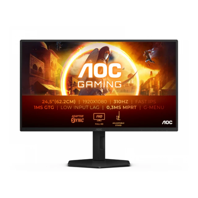 AOC 24.5 inča 25G4SXU FHD 1920x1080 Fast IPS 310 Hz gaming monitor 