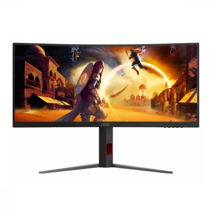 AOC 34 inča CU34G4 UWQHD 3440x1440 Fast VA 180 Hz zakrivljeni gaming monitor 