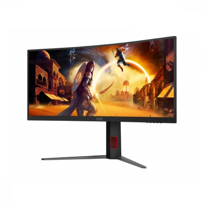 AOC 34 inča CU34G4 UWQHD 3440x1440 Fast VA 180 Hz zakrivljeni gaming monitor 