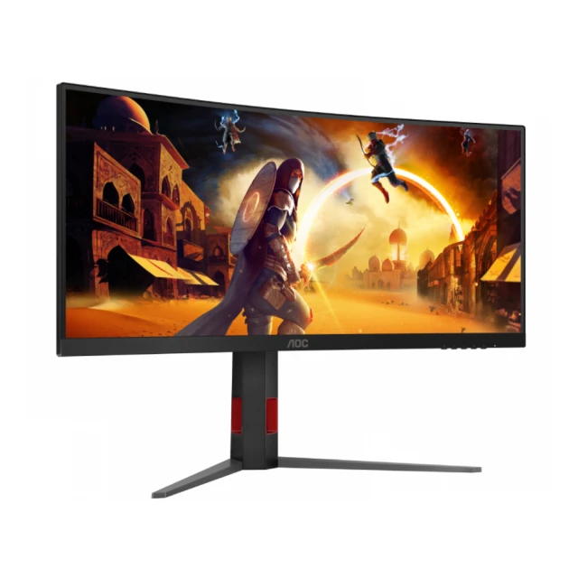 AOC 34 inča CU34G4Z WQHD 3440x1440 Fast VA 240 Hz zakrivljeni gaming monitor 