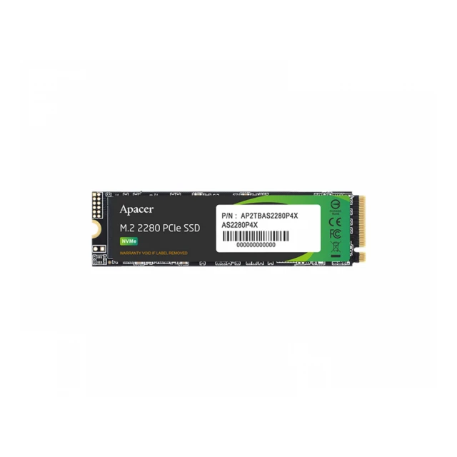 APACER 512GB AS2280P4X M.2 PCIe SSD AP512GAS2280P4X-1 