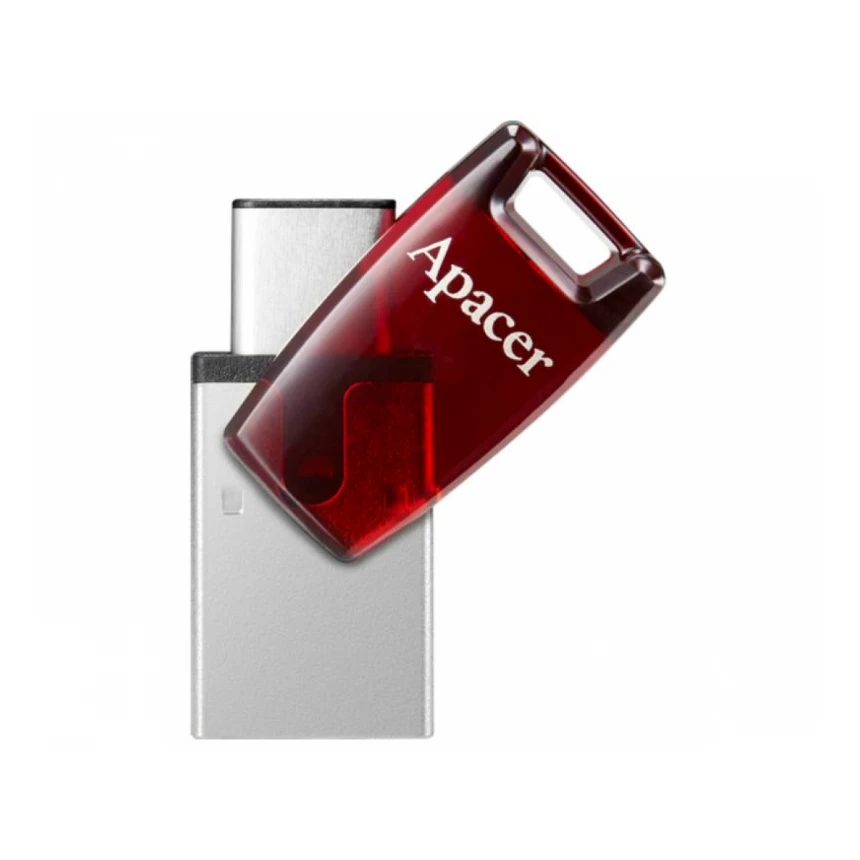 APACER 64GB AH180 USB 3.2 Tip C - USB 3.2 Tip A flash crveni AP64GAH180R-1 