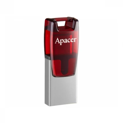 APACER 64GB AH180 USB 3.2 Tip C - USB 3.2 Tip A flash crveni AP64GAH180R-1 