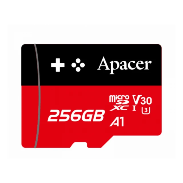 APACER Memorijska kartica microSDXC UHS-I U3 V30 A1 256GB AP256GMCSX10U7-RAGC 