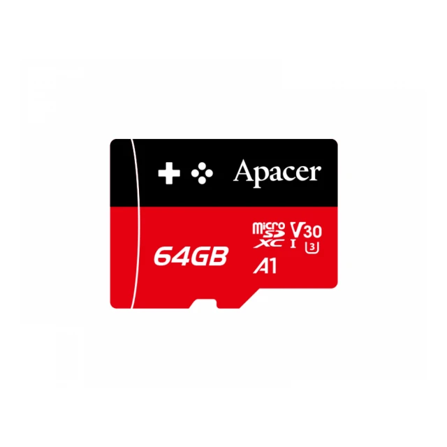 APACER Memorijska kartica UHS-I MicroSDXC 64GB V30 AP64GMCSX10U7-RAGC 