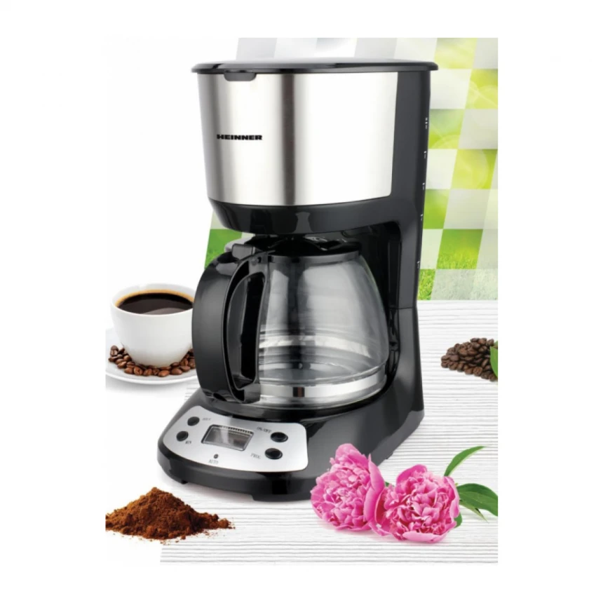 Aparat za filter kafu HEINNER Chatt HCM-D750GCSS 1,25l/750W/Inox