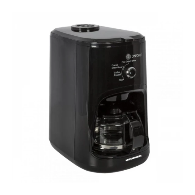 Aparat za filter kafu HEINNER HCM-900RBK/900W/sa mlinom