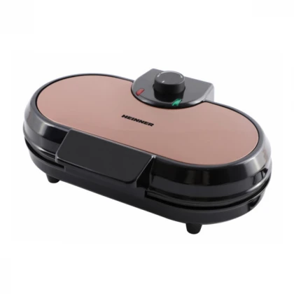 Aparat za galete HEINNER HWF-1000CR 1000W/dupli/crni