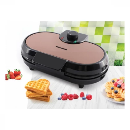 Aparat za galete HEINNER HWF-1000CR 1000W/dupli/crni