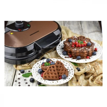 Aparat za galete HEINNER HWF-1000CR 1000W/dupli/crni