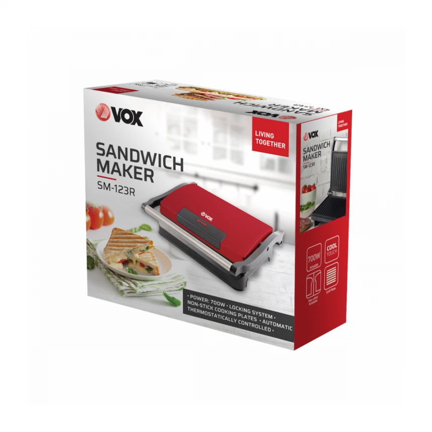Aparat za sendvice SM 123R
