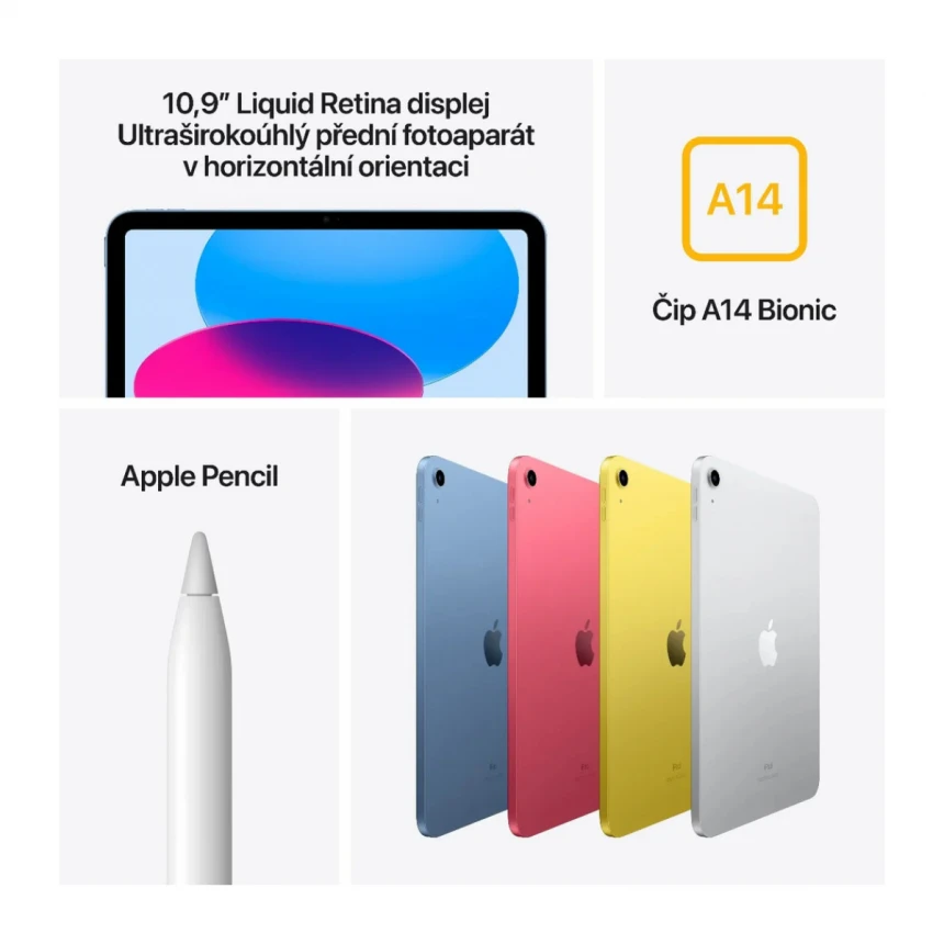 Apple 10,9-inčni iPad (10th) Wi-Fi 64GB - Silver