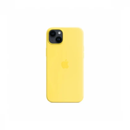 Apple iPhone 14 Plus Silicone Case sa MagSafe-om - Canary Yellow (SEASONAL 2023 Spring)