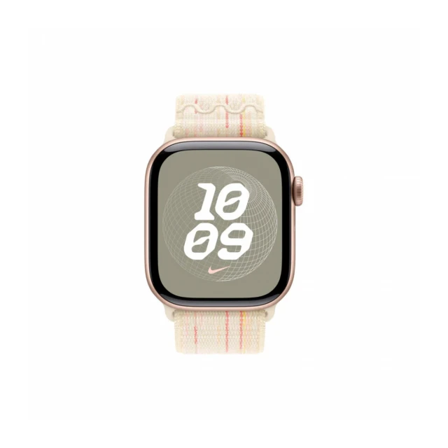 Apple Watch 42mm Nike Sport Loop:  Starlight/Pink Nike Sport Loop