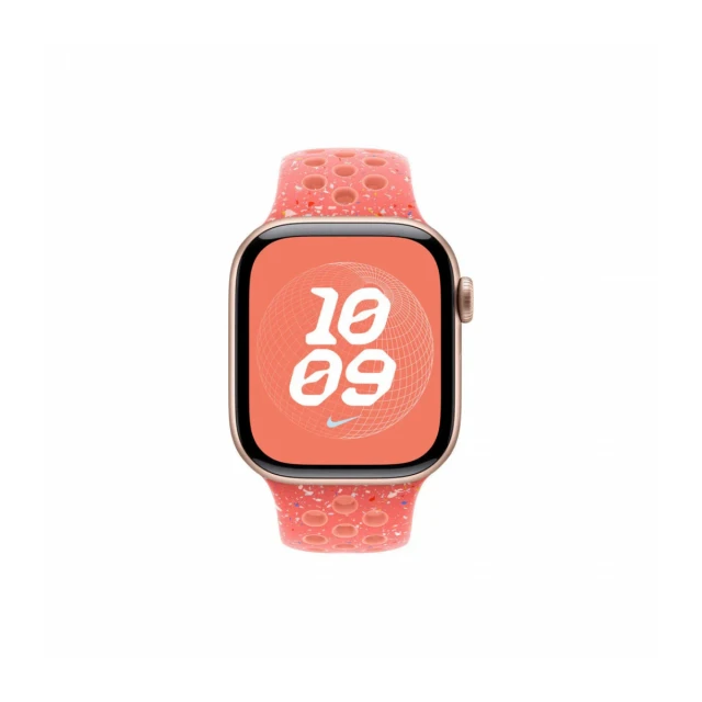 Apple Watch 46mm Nike Sport Band:  Magic Ember Nike Sport Band - M/L