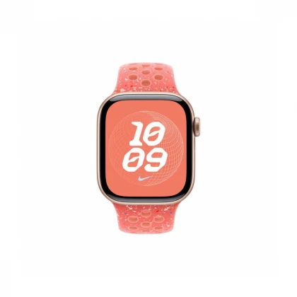 Apple Watch 46mm Nike Sport Band:  Magic Ember Nike Sport Band - M/L