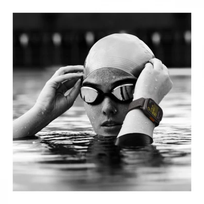 Apple Watch Ultra 2 GPS + Cellular 49mm Black Titanium Case with Black Trail Loop - M/L