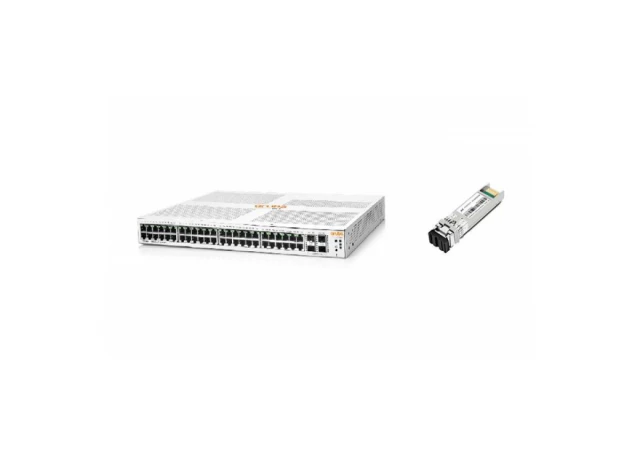 Aruba Instant On 1930 48G 4xSFP + Innoptical SFP+ modul 10G