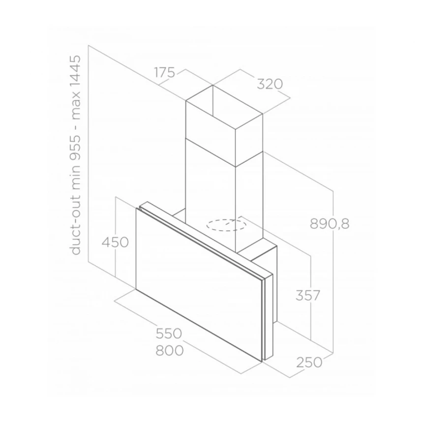 Aspirator PLAT @ BL/F/80