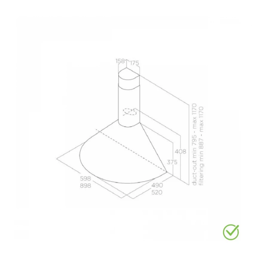 Aspirator TONDA IX F/60