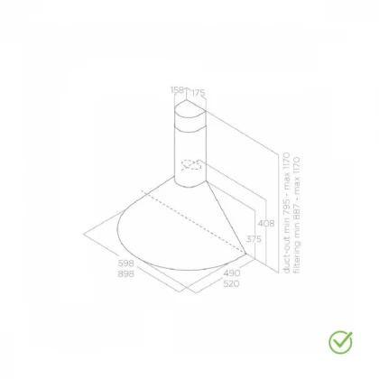 Aspirator TONDA IX F/60