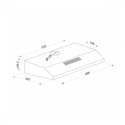 Aspirator TRD 650 BR