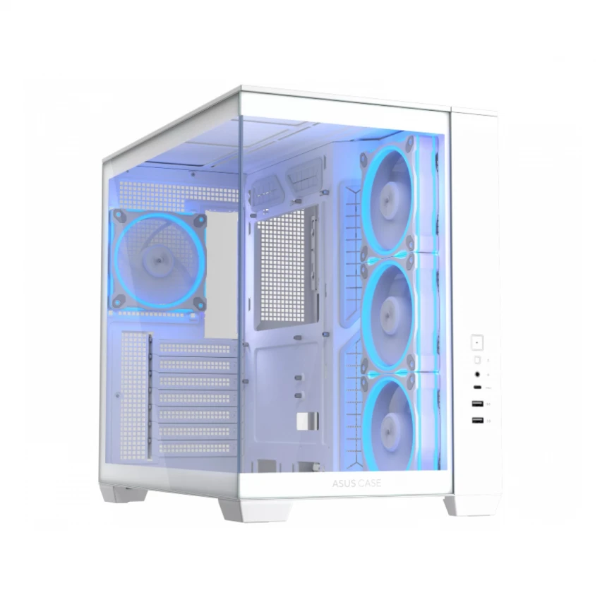 ASUS A32 PLUS TG ARGB micro-ATX kućište belo 