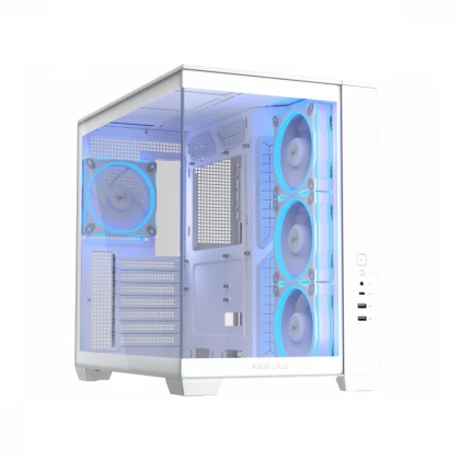 ASUS A32 PLUS TG ARGB micro-ATX kućište belo 