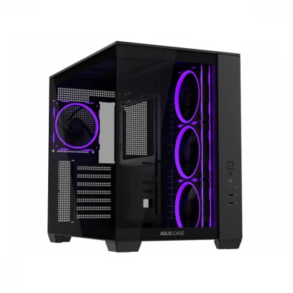 ASUS A32 PLUS TG ARGB micro-ATX kućište crno 