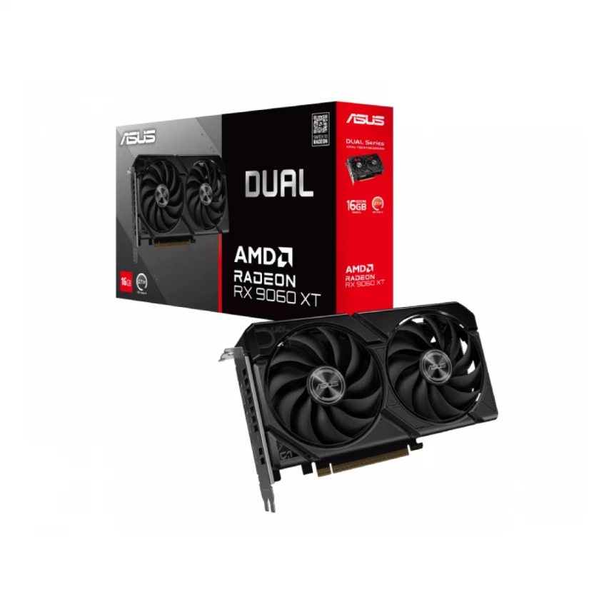 ASUS AMD Radeon RX 9060 XT 16GB 128bit DUAL-RX9060XT-16G grafička karta