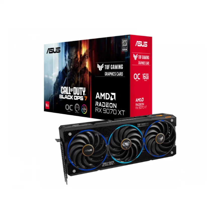 ASUS AMD Radeon RX 9070 XT COD BO7 special edition 16GB TUF-RX9070XT-O16G-COD-BO7 grafička karta