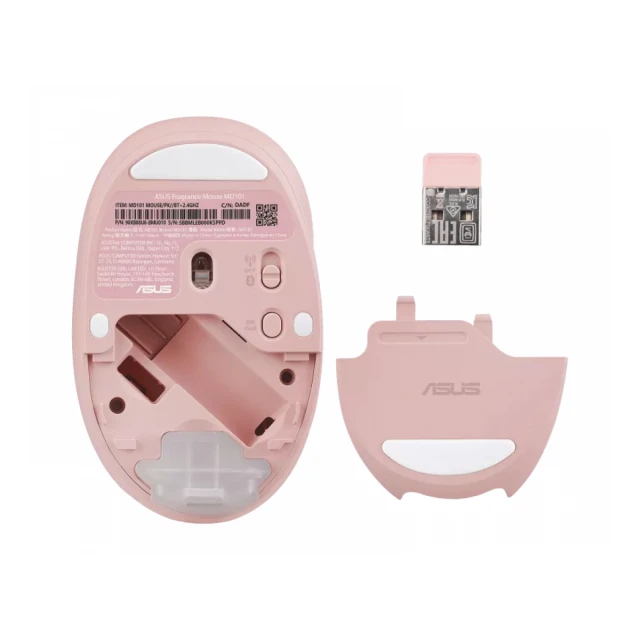 ASUS MD101 Wireless miš roze 