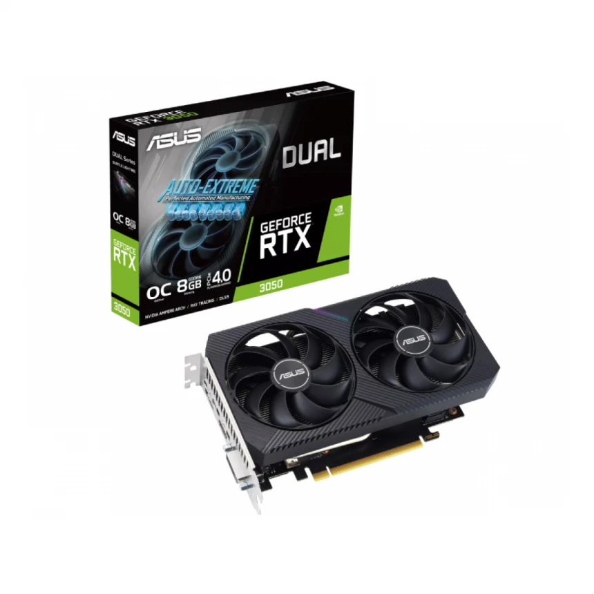 ASUS nVidia GeForce RTX 3050 8GB 128bit DUAL-RTX3050-O8G-V2 grafička karta