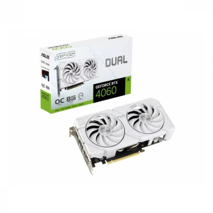 ASUS nVidia GeForce RTX 4060 8GB 128bit DUAL-RTX4060-O8G-EVO-WHITE grafička karta