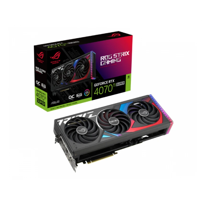 ASUS nVidia GeForce RTX 4070 Ti Super12GB ROG-STRIX-RTX4070TIS-O16G-GAMING grafička karta